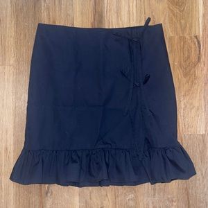 sandy liang bud skirt, navy